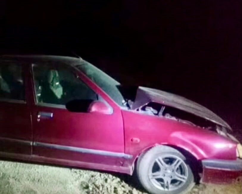 Çankırı’da meydana gelen trafik kazasında iki otomobil çarpıştı ancak araçlardaki