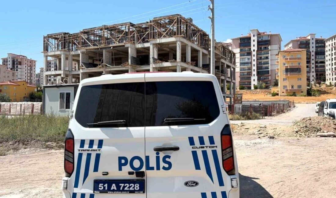 Niğde’de bir inşaatta meydana gelen olayda 40 yaşındaki bir işçi,