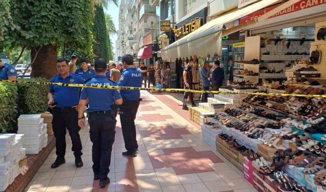 Aydın’ın Efeler ilçesinde bir iş yerinde başlayan sözlü tartışma silahlı