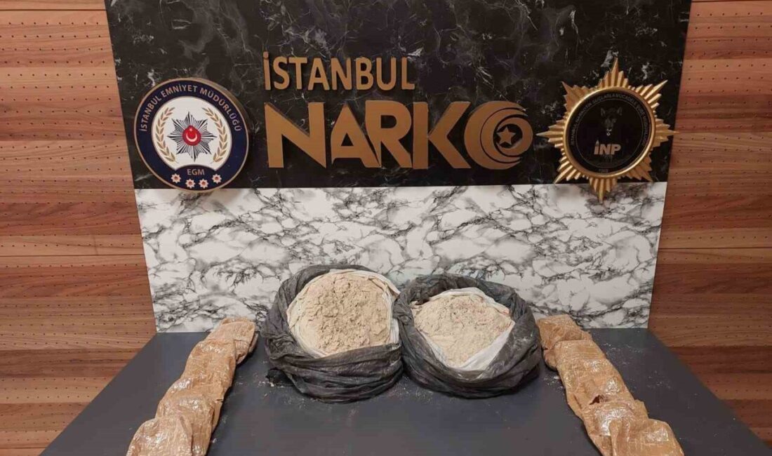 Fatih ilçesinde gerçekleştirilen operasyonda uyuşturucu satıcılarına yönelik yapılan baskında, 2
