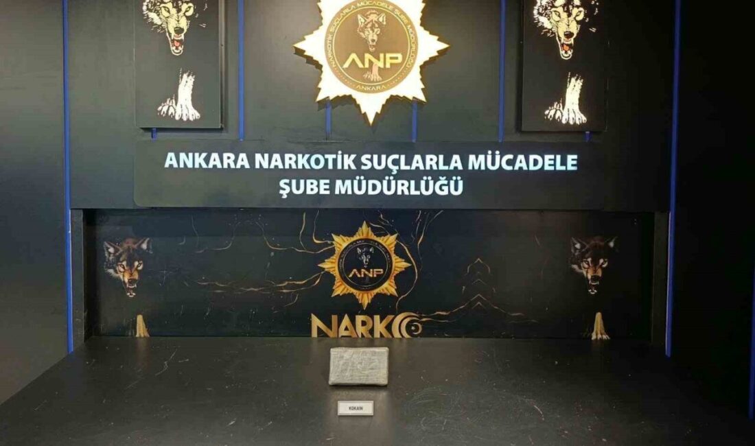 Narkotik polisinin, Ankara’ya İstanbul’dan uyuşturucu sevkiyatı yapılacağı yönünde aldığı istihbarat
