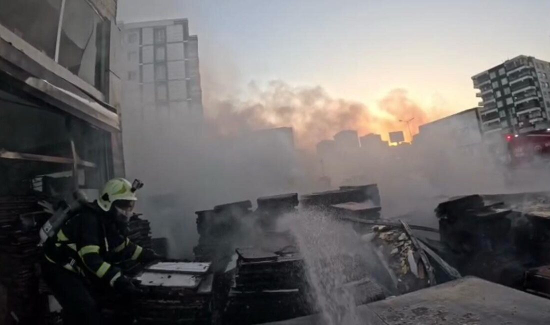 Diyarbakır’ın Bağlar ilçesinde beklenmedik bir olay meydana geldi ve itfaiye