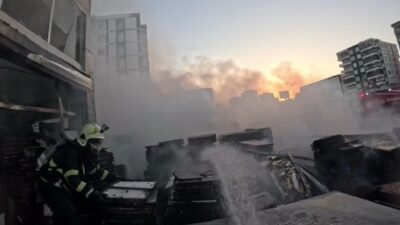 Diyarbakır’ın Bağlar ilçesinde beklenmedik bir olay meydana geldi ve itfaiye