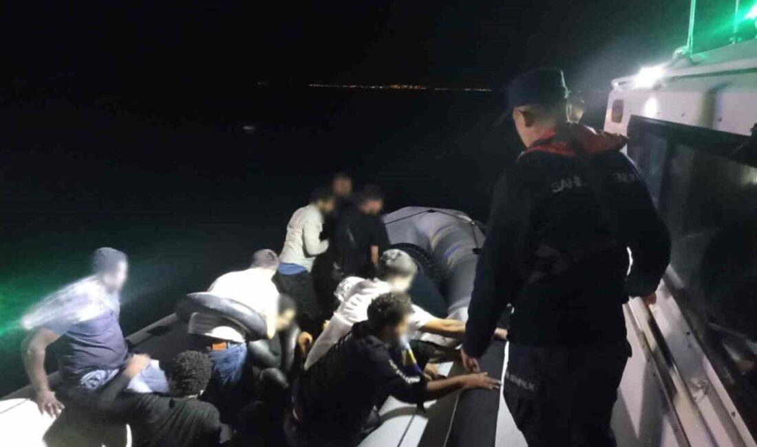 İzmir’in Menderes ilçesi kıyılarında Sahil Güvenlik Komutanlığı ekipleri, kısa süre