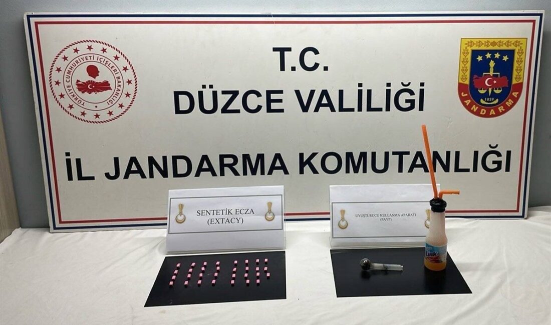 Düzce’de Jandarma ekipleri tarafından gerçekleştirilen operasyon ve denetimlerde olayların yüzde