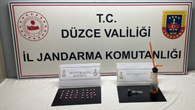 Düzce’de Jandarma ekipleri tarafından gerçekleştirilen operasyon ve denetimlerde olayların yüzde