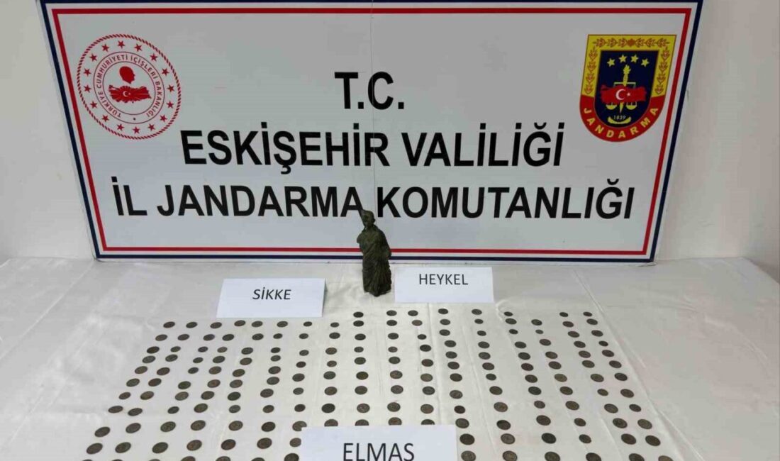 Eskişehir’de jandarma ekipleri gerçekleştirdikleri operasyonda bir şahsın satmak amacıyla hazırladığı