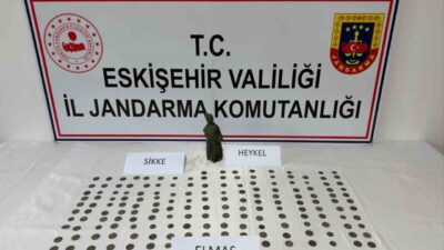 Eskişehir’de jandarma ekipleri gerçekleştirdikleri operasyonda bir şahsın satmak amacıyla hazırladığı