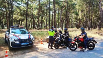 Antalya’da motosiklet kazalarının azaltılması ve trafik güvenliğinin sağlanması amacıyla yapılan