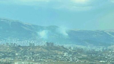Kahramanmaraş’ta, Ahır Dağı’nda meydana gelen sağanak yağış esnasında iki ayrı