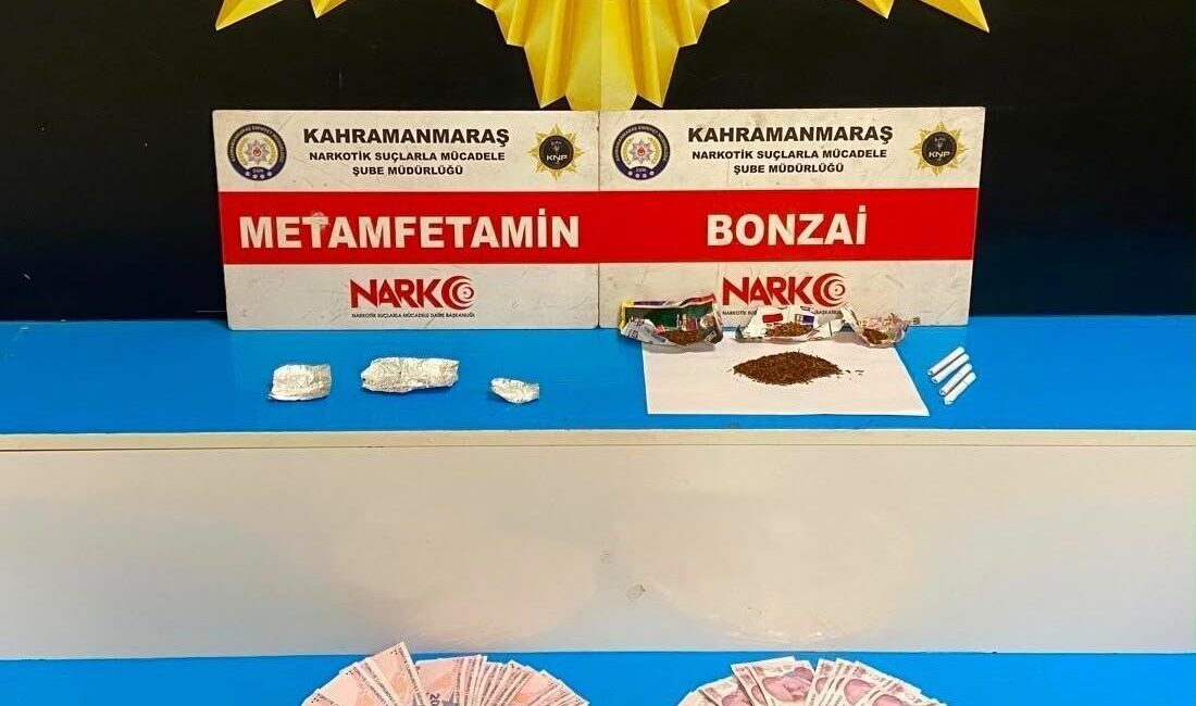 Kahramanmaraş’ta gerçekleştirilen bir uyuşturucu operasyonunda 6 kişi tutuklandı. Şehir Emniyet