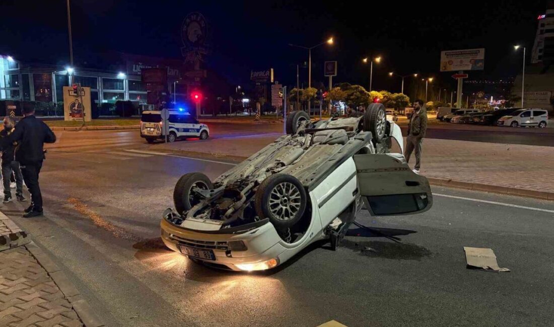 Kocasinan ilçesindeki Yeşil Mahalle Erkiet Bulvarı’nda meydana gelen trafik kazasında,