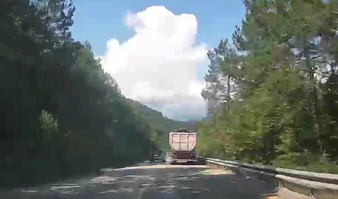 Karabük-Yenice ve Karabük-Bartın kara yollarında bazı sürücülerin hatalı sollamaları herkesi