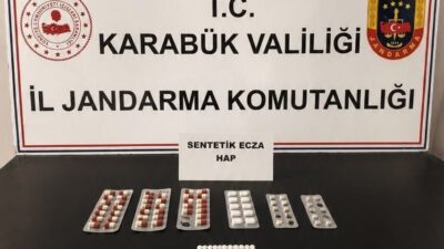 Karabük’te jandarma ekipleri tarafından gerçekleştirilen operasyonlarda çeşitli miktarda uyuşturucu madde