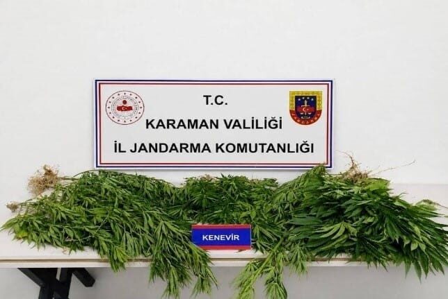 Karaman ilinde Jandarma ekipleri tarafından son bir hafta içerisinde yapılan