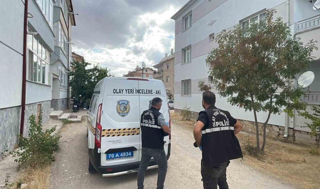 Karaman’ın Ahmet Yesevi Mahallesi’nde bulunan Adalet Sitesi’nde 70 yaşındaki bir