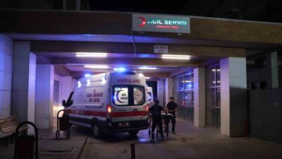 Karaman’da meydana gelen kazada, patika yolda seyir halindeki motosikletin devrilmesi