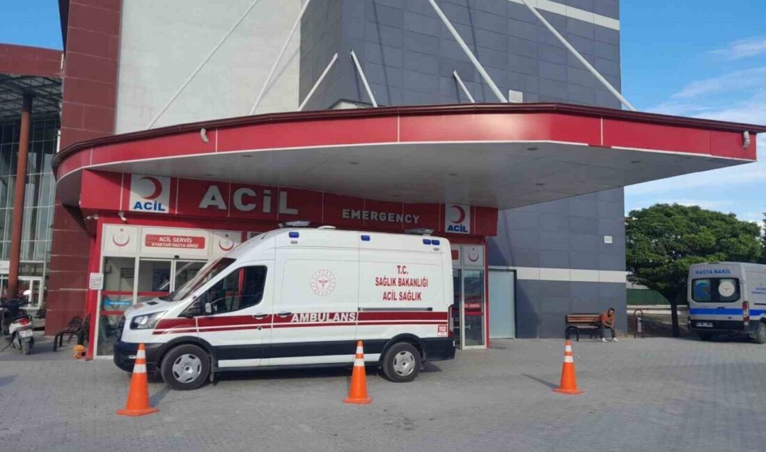 Konya’nın Karapınar ilçesinde meydana gelen trafik kazasında otomobil ile elektrikli