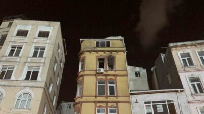 Beyoğlu Recep Tayyip Erdoğan Stadı’nda gerçekleşen Kasımpaşa-Trabzonspor maçında atılan bir