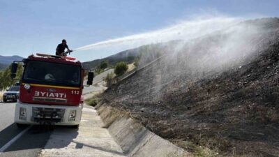 Tosya, Kastamonu ilçesinde üç ayrı noktada meydana gelen örtü yangınları,