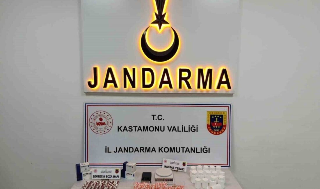 Kastamonu ilinde jandarma ekipleri tarafından gerçekleştirilen uyuşturucu operasyonunda 1 kişi