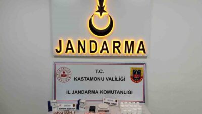 Kastamonu ilinde jandarma ekipleri tarafından gerçekleştirilen uyuşturucu operasyonunda 1 kişi