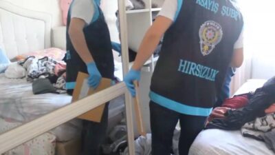 Kayseri’de polis ekipleri tarafından yapılan operasyonlarda 5 ayrı adreste gerçekleşen