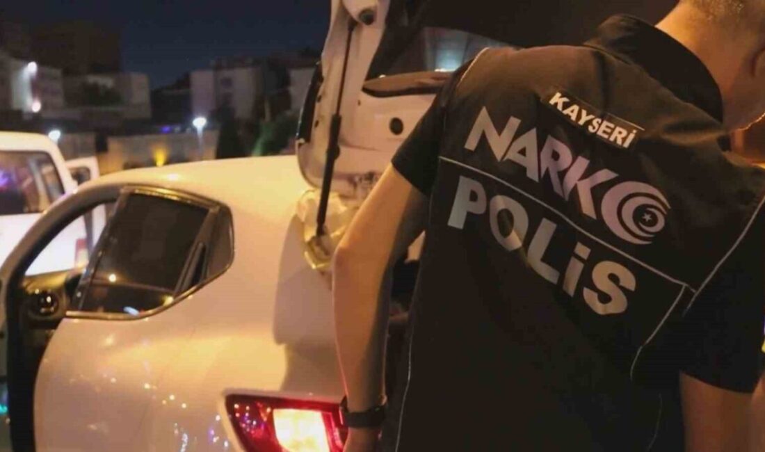 Kayseri İl Emniyet Müdürlüğü ekipleri tarafından gerçekleştirilen huzur ve asayiş