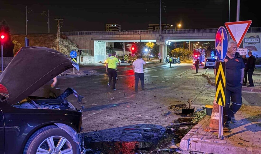 Kocasinan ilçesinde meydana gelen trafik kazasında, bir kişi yaralandı. Camiikebir