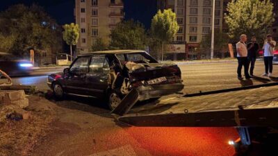 Melikgazi ilçesinde yaşanan trafik kazasında, duyma ve konuşma engelli bir