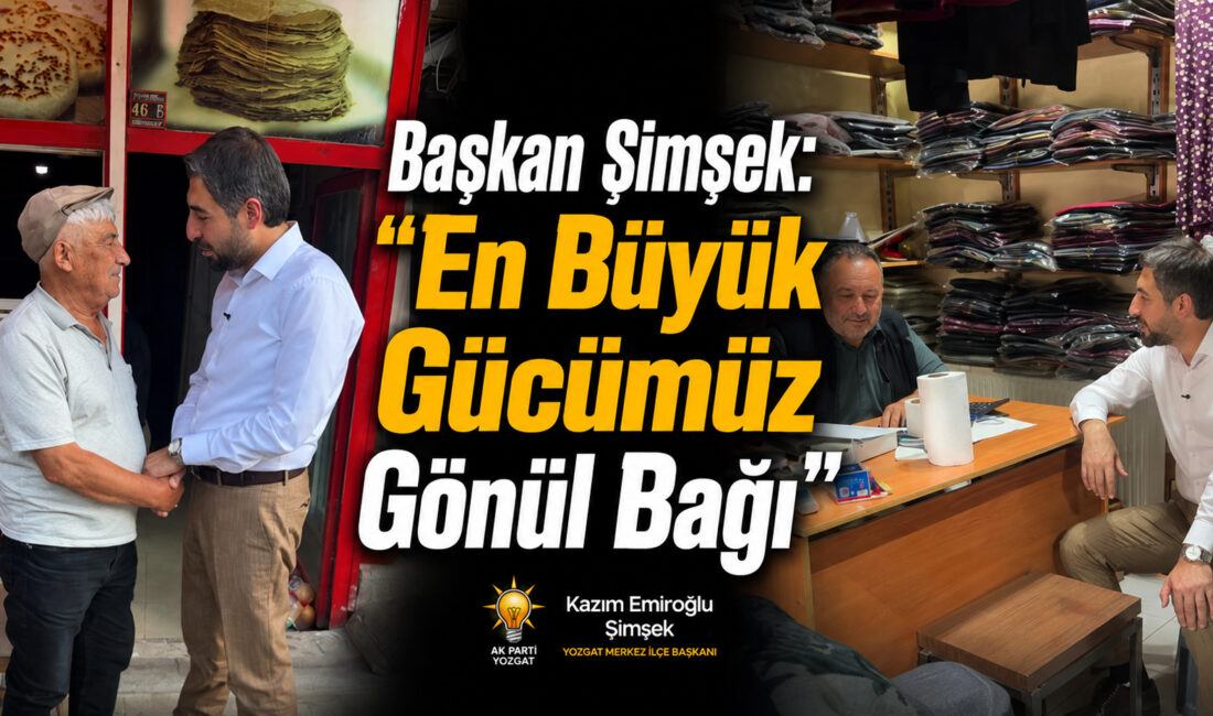 AK Parti Yozgat Merkez İlçe Başkanlığı, saha çalışmalarına ve mahalle