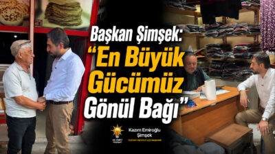 AK Parti Yozgat Merkez İlçe Başkanlığı, saha çalışmalarına ve mahalle