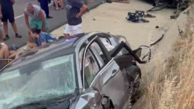 Keşan ilçesinde meydana gelen trafik kazasında 2’si ağır olmak üzere