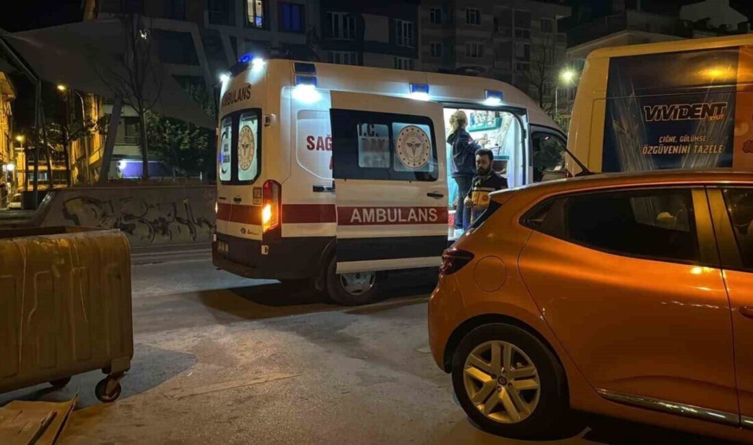 Eskişehir’de, alkollü olduğu belirtilen bir kadın, kiraladığı scooter ile düşerek