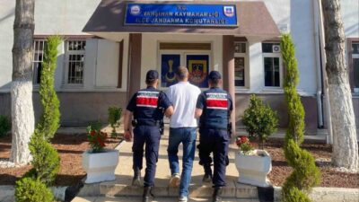 Kırıkkale’de, suç işlemekten mahkumiyet alan 2 kişi, jandarma ekipleri tarafından
