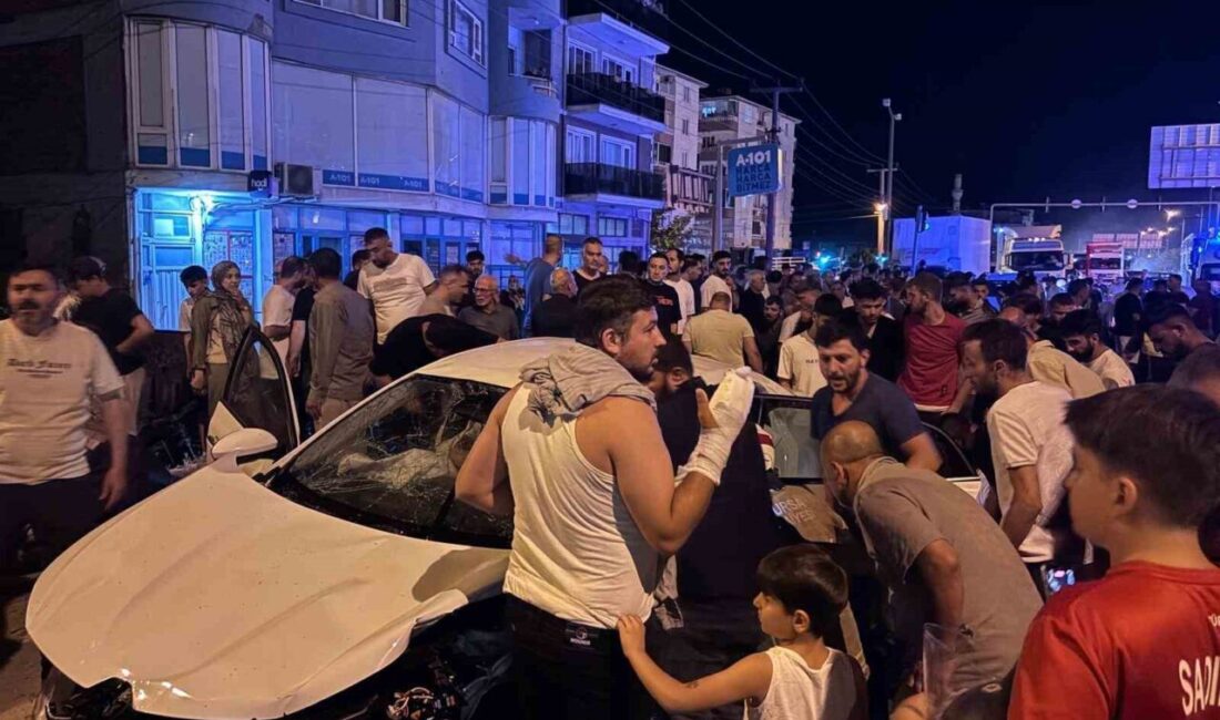Bursa’nın Orhangazi ilçesinde meydana gelen trafik kazasında, iddiaya göre kırmızı