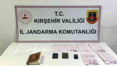 Kırşehir’de Jandarma ekipleri, tefecilik yaptığı belirlenen şüphelilere karşı bir operasyon