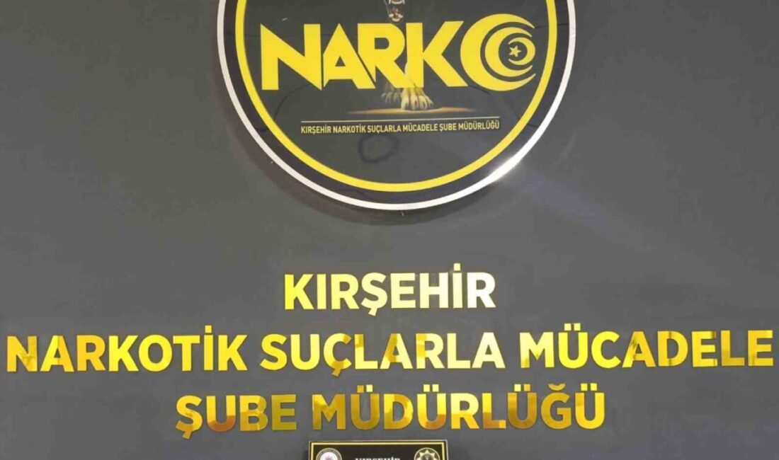 Kırşehir’de polis ekipleri tarafından gerçekleştirilen iki ayrı operasyonda uyuşturucu madde