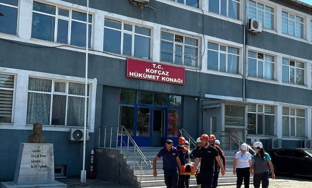 Kofçaz ilçesinde, afet ve acil durumlara hazırlık seviyesini yükseltmek amacıyla