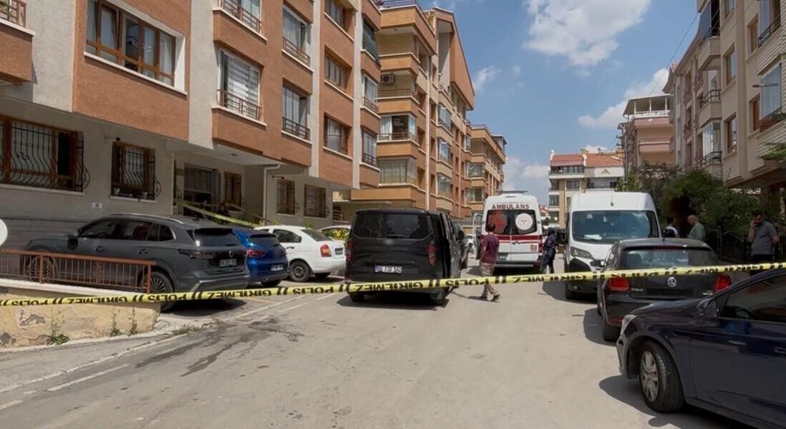 Ankara’nın Çankaya ilçesinde meydana gelen bir olayda, bir apartmanda yaşanan