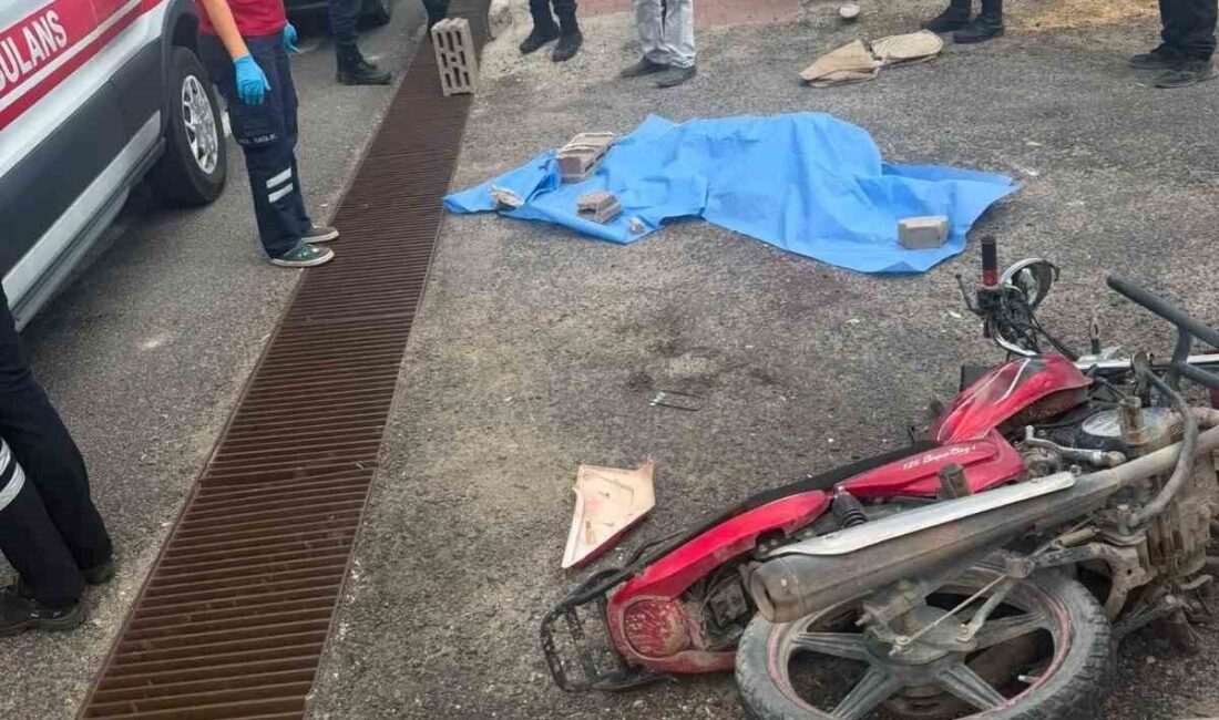 Nevşehir’in Kaymaklı beldesinde duvara çarpan motosikletin 13 yaşındaki sürücüsü hayatını