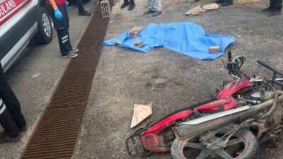 Nevşehir’in Kaymaklı beldesinde duvara çarpan motosikletin 13 yaşındaki sürücüsü hayatını