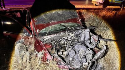 Manisa’nın Kula ilçesinde meydana gelen trafik kazasında, D300 karayolunda seyir