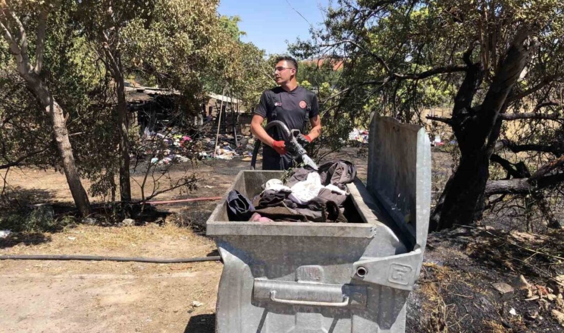 Konya’da bir ev yangını paniğe neden oldu ancak itfaiye ekipleri