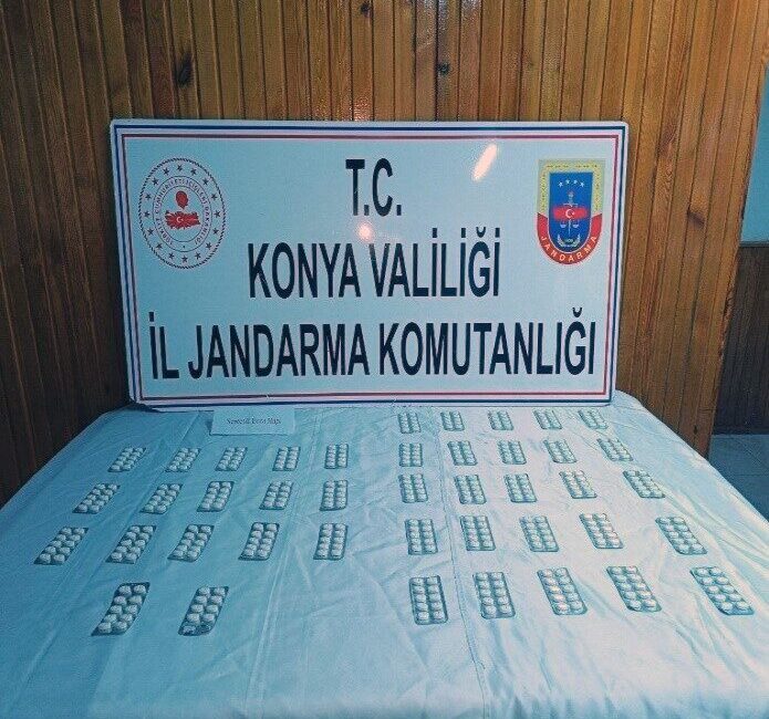 Konya’da Temmuz ayında gerçekleştirilen jandarma operasyonlarında önemli miktarda uyuşturucu madde
