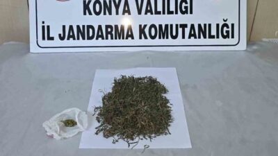 Konya’da jandarma ekipleri tarafından gerçekleştirilen operasyonlarda önemli miktarda uyuşturucu madde