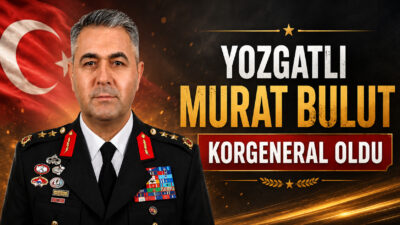 Yozgatlı Tümgeneral Murat Bulut, yayımlanan son terfi ve atama kararlarıyla