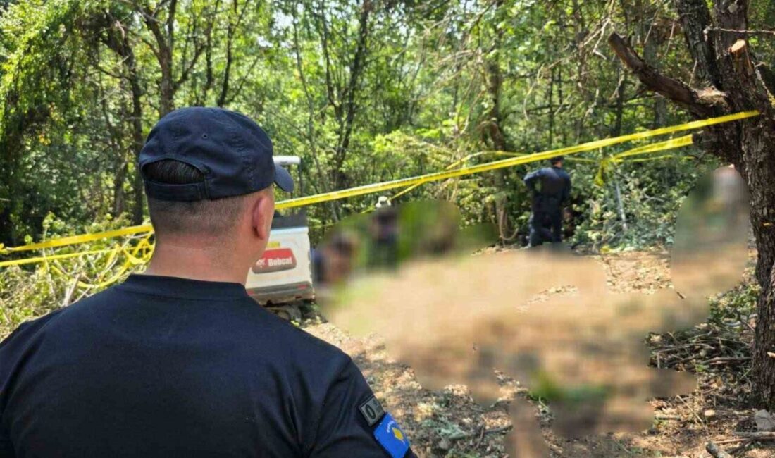 Kosova’nın Zubin Potok bölgesinde devam eden bir soruşturma kapsamında gerçekleştirilen