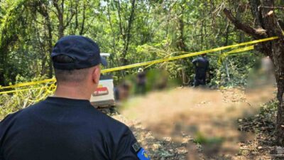 Kosova’nın Zubin Potok bölgesinde devam eden bir soruşturma kapsamında gerçekleştirilen