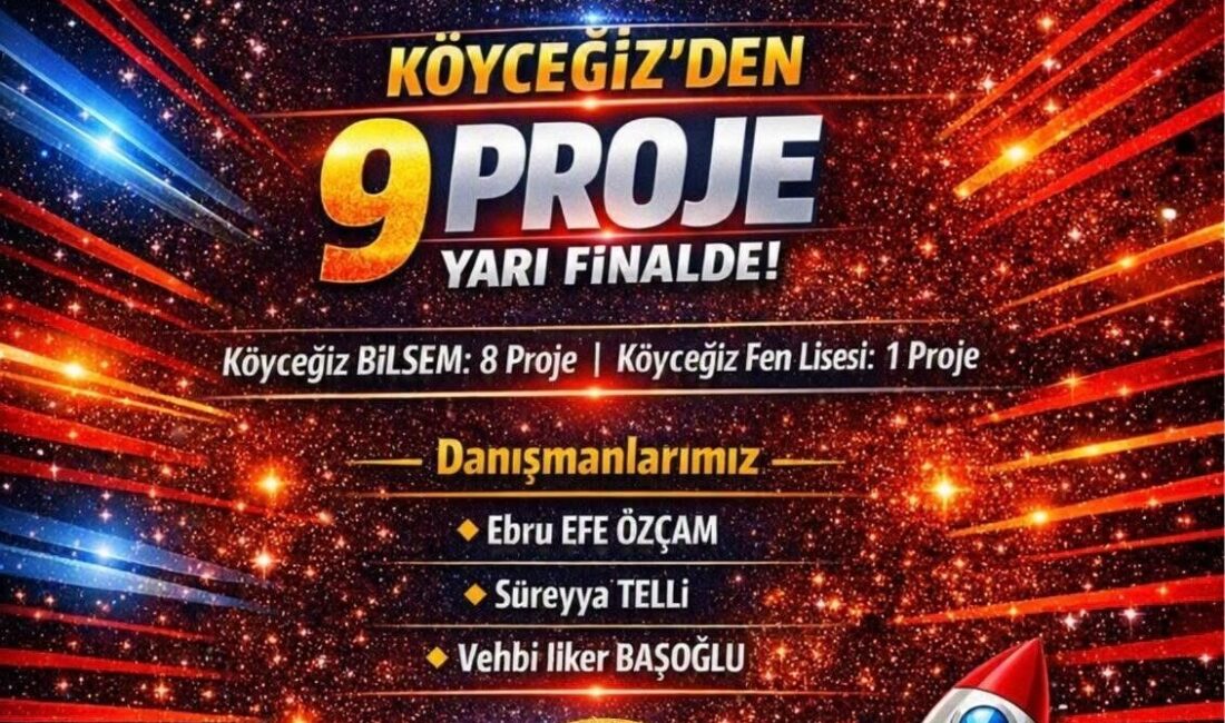 Köyceğiz ilçesindeki öğrenciler, TEKNOFEST 2026 Yarı Finallerine katılma hakkı kazandı.